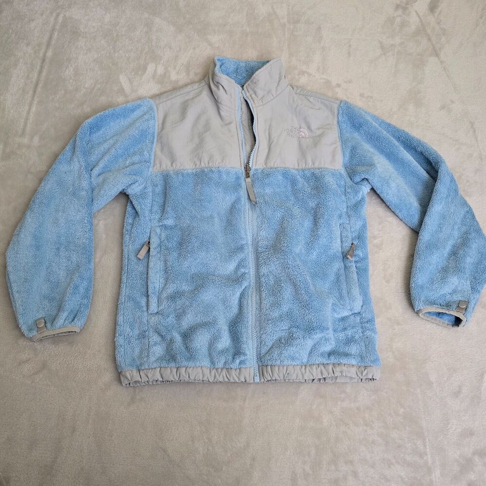 The North Face Jacket Girls Size Large Blue Full Zip Long Sleeve Winter Coat